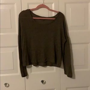Brown sweater